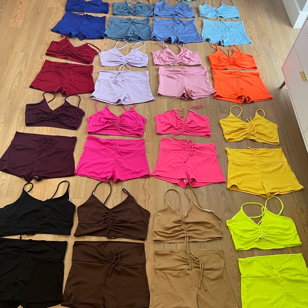 Shein short set bundle